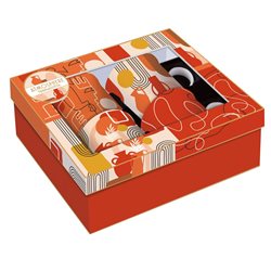 סט 4 מאגים terracotta