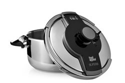 סיר לחץ רחב ובטיחותי 8 ליטר SUPERB בית FOOD APPEAL