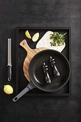 זוג מטחנות מלח\פלפל עץ אלון שחור