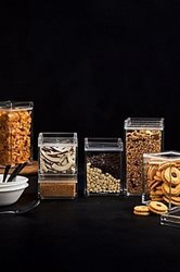 קופסת אחסון שקופה CLEAR & FRESH - 1400ML