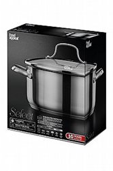 סיר נירוסטה 12.5*26 ס"מ , 6.4 ליטר SELECT