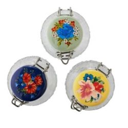 סט צנצנות תבלינים 3 חלקים פרחוני FLORAL MEDLEY