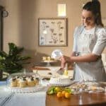 מגש ללא רגל עם פעמון טרקוטה TIFFANY 30D