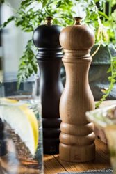 Paris U'select עץ כהה מטחנת מלח, 18 ס"מ