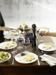 Paris U'select עץ כהה מטחנת מלח, 18 ס"מ