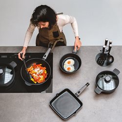 מחבת 28 COOK & SPACE + מכסה