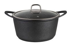 סיר 14*28 ס"מ RICHSTONE שיש זהב וכסף יציקת אלומיניום סולתם