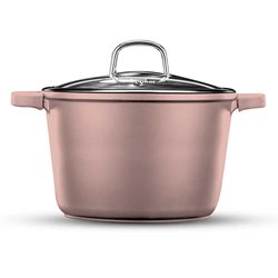 סיר 28 ס"מ, 10 ליטר MINERAL קרם