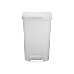 פח אשפה 45 ליטר RESIN לבן מט מבית EKO