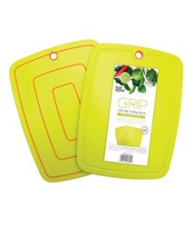 משטח חיתוך לארג' 38x29 ס"מ GRIP ירוק מבית FOOD APPEAL