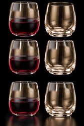 סט 6 כוסות אמבר VENETO