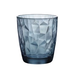 סט 6 כוסות דיאמונד כחול