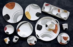 מגש עגול עם ידיות